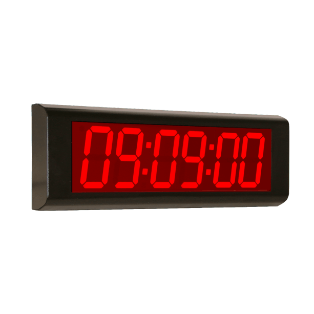 RGB Technology ZBS10 NTP PoE 6digit Digital Clock