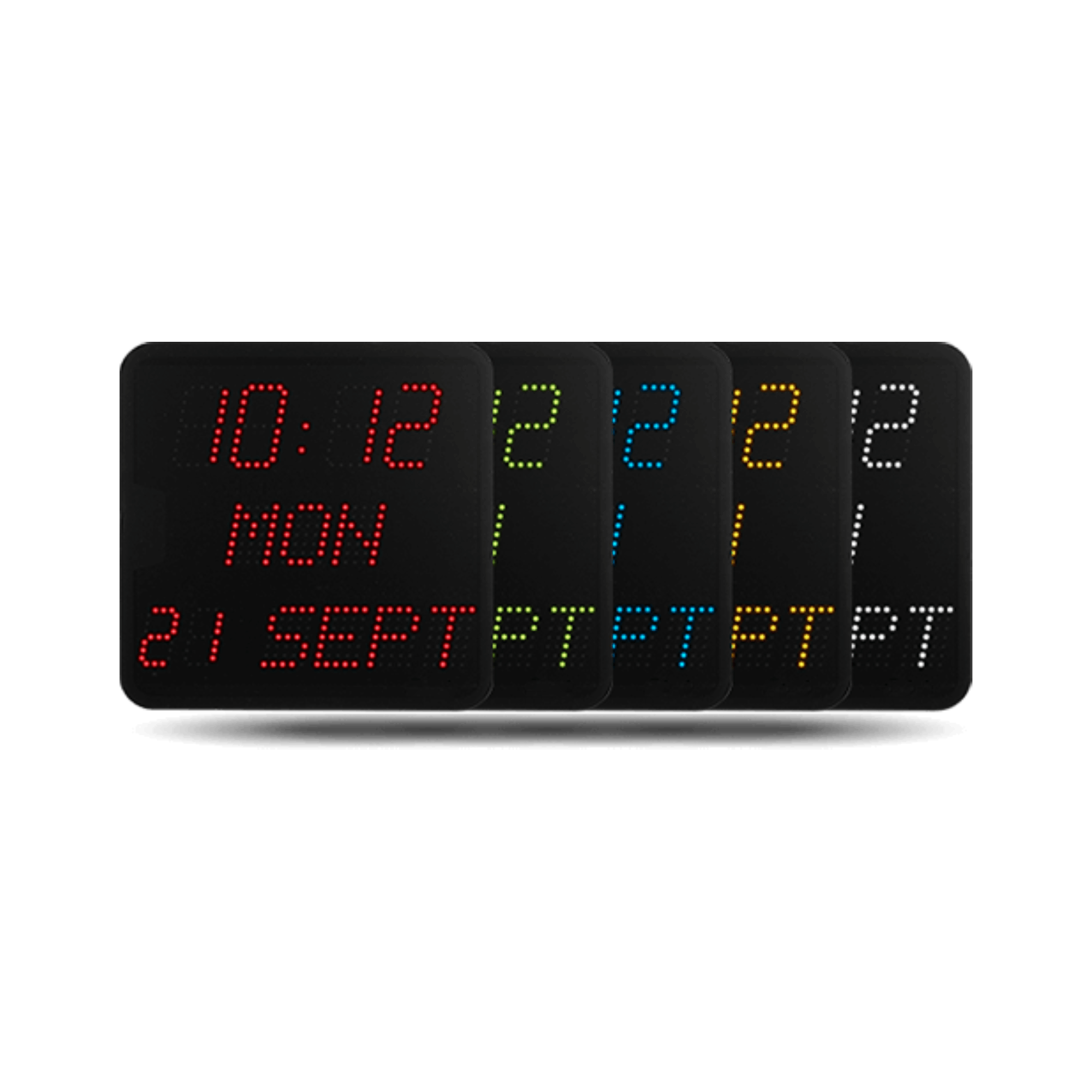 Style Series NTP PoE 6-digit Digital Clock
