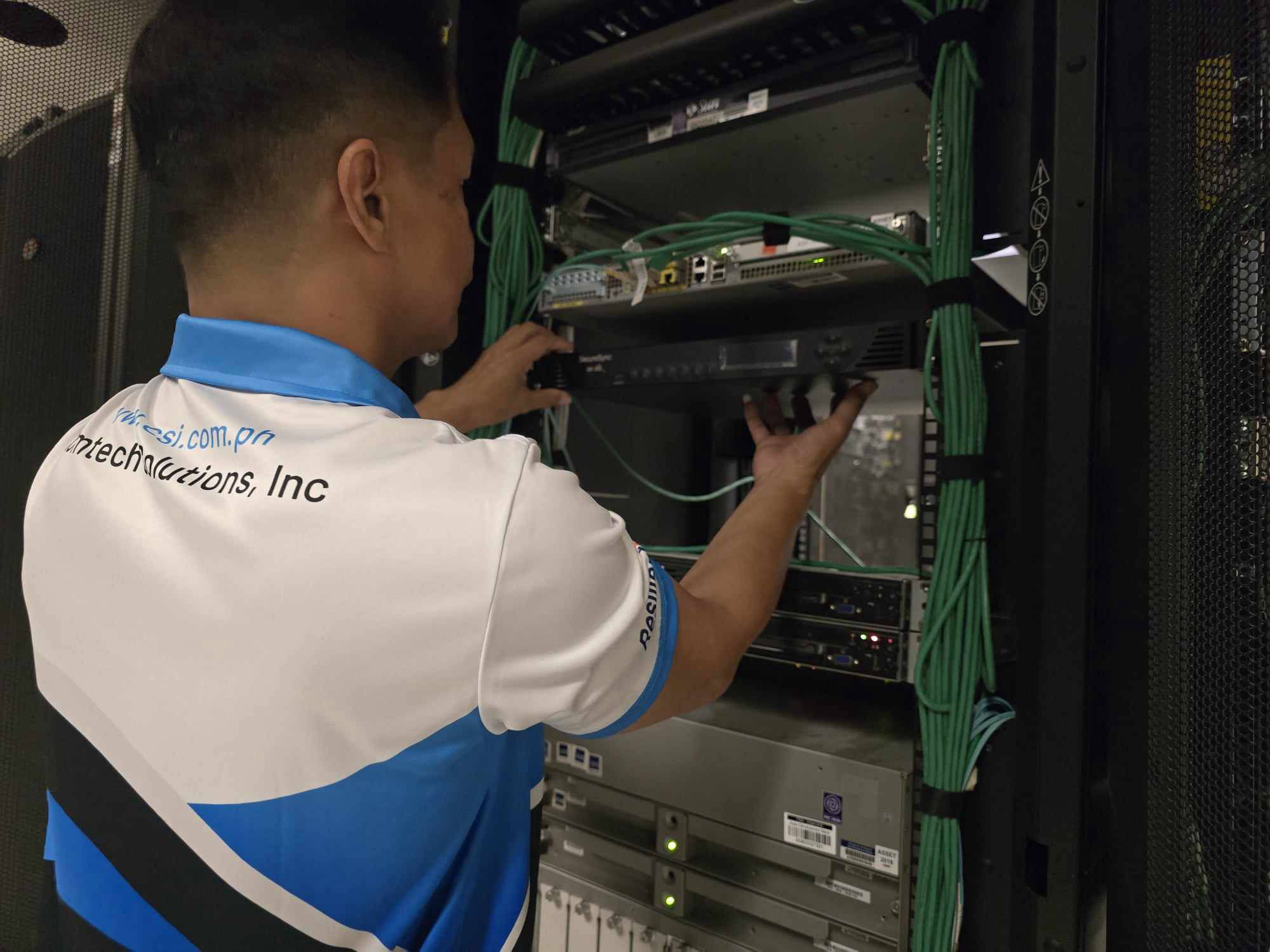 CSI SynClocks PH Time Servers Installation Works